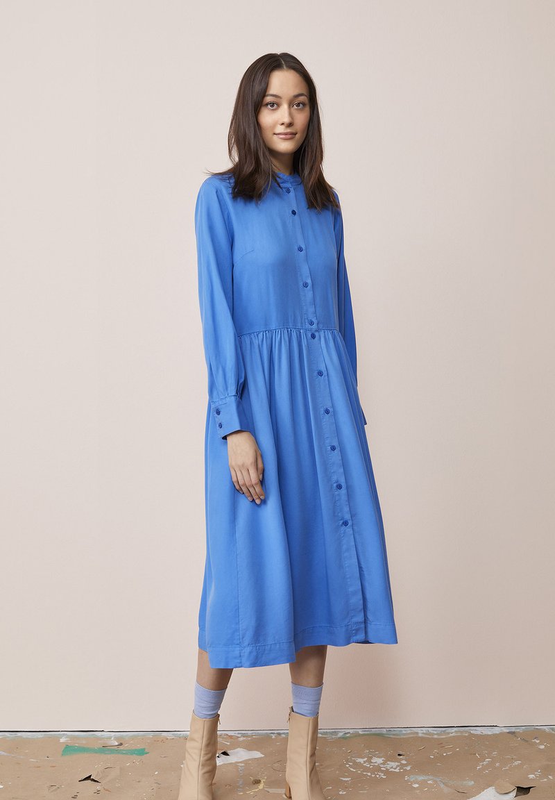  RUFFLE - Blusenkleid - Royal