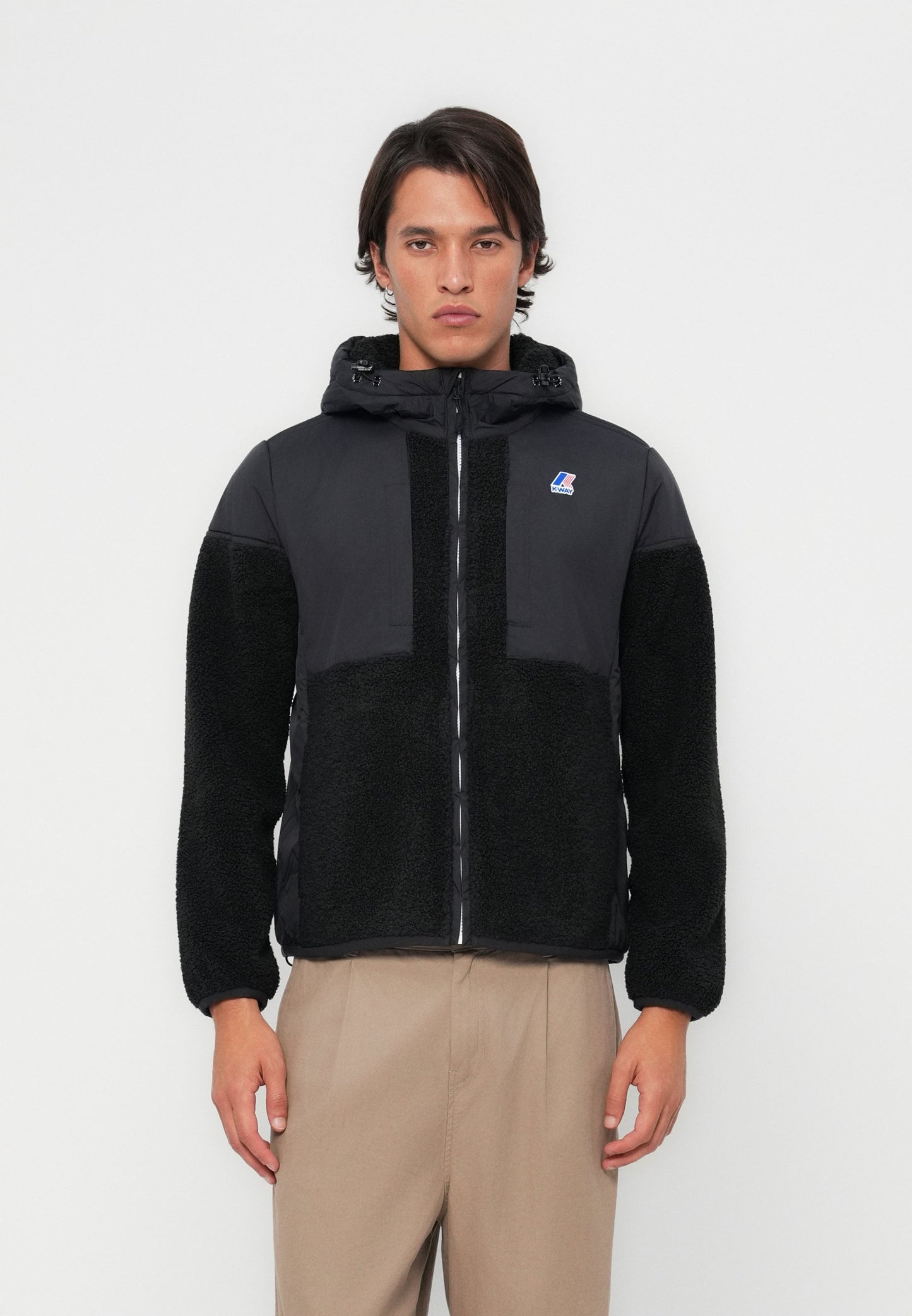 K-Way SAMSON UNISEX - Fleece Jacket - Black Pure