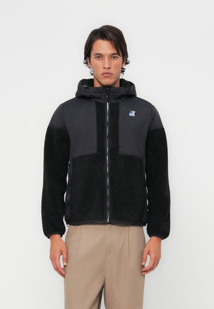 K-Way SAMSON UNISEX - Fleece Jacket - Black Pure