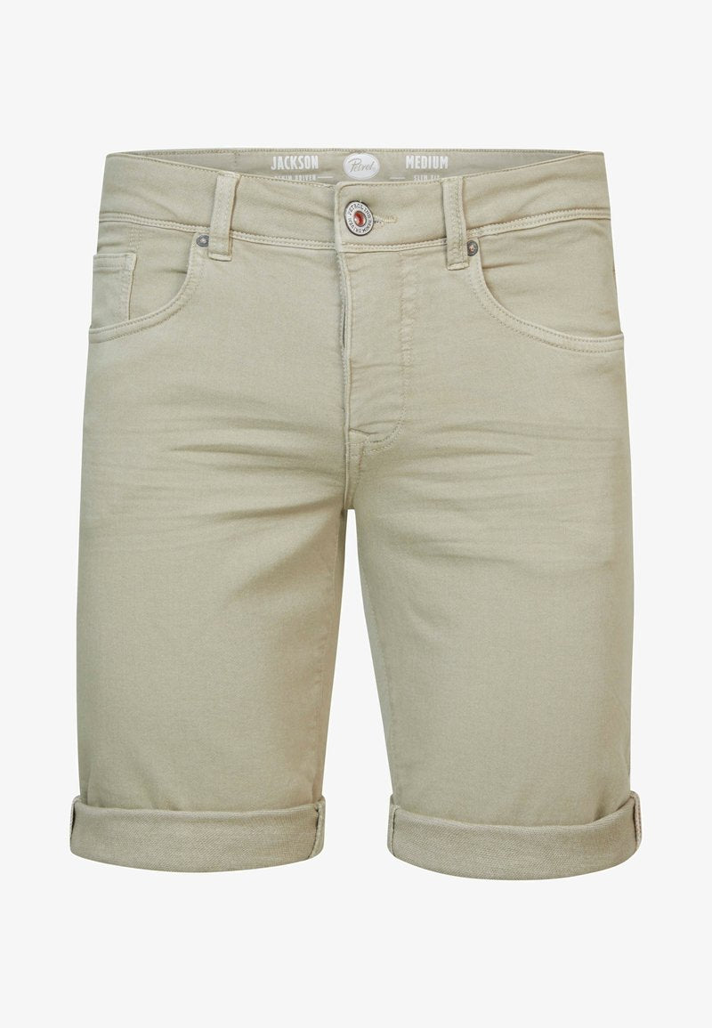 Petrol Industries JACKSON - Jeans Shorts - Eucalyptus