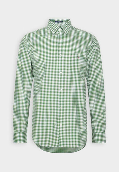 Gant BROADCLOTH GINGHAM - Hemd - Leaf Green