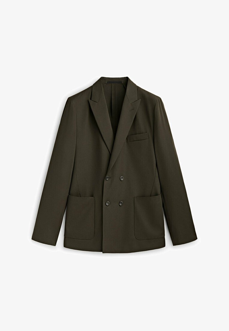 Massimo Dutti STUDIO - TECHNICAL - Anzugsakko - Khaki