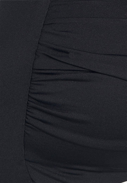 Seafolly TWIST SOFT CUP HALTER - Bikini-Top - Black
