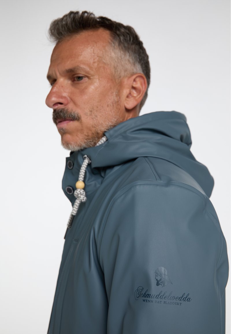 Schmuddelwedda REGEN BRIDGEPORT - Parka - Blaugrau