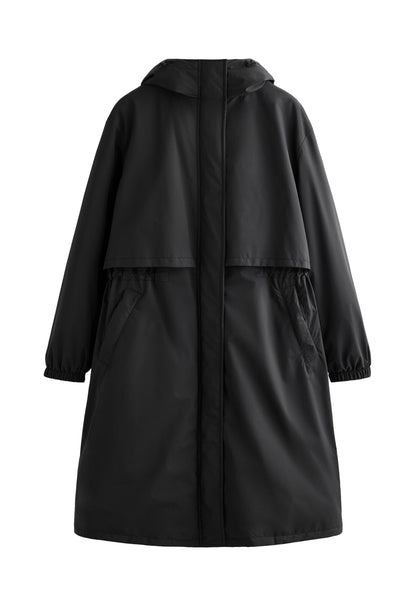 Oysho FELLEX® AEROGEL 10K WATERPROOF LONG PADDED - Waterproof Jacket - Dark Green