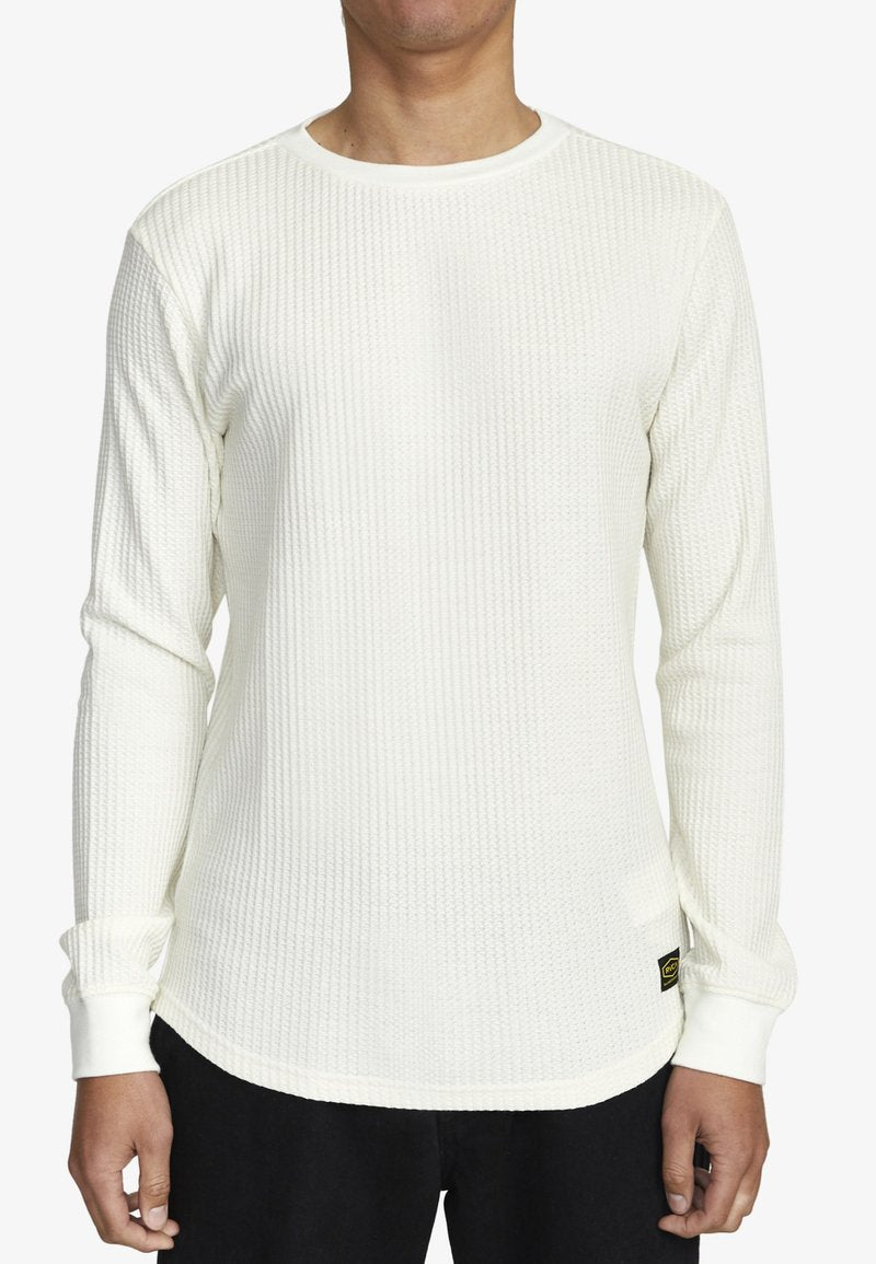 RVCA RECESSION COLLECTION DAY SHIFT THERMIQUE - Langarmshirt - Black
