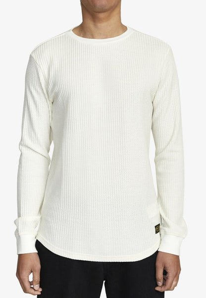RVCA RECESSION COLLECTION DAY SHIFT THERMIQUE - Langarmshirt - Black