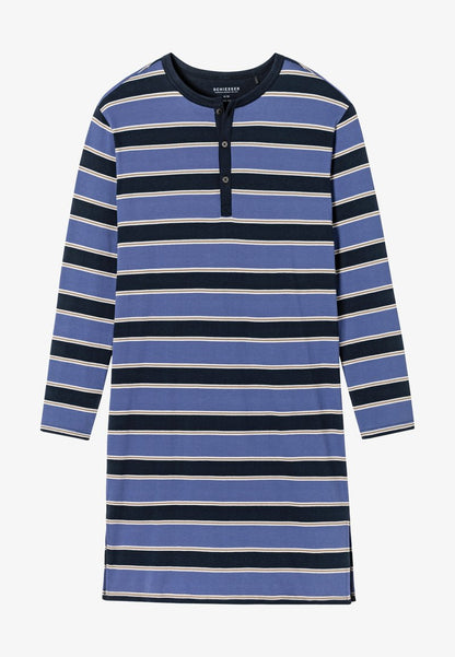 Schiesser COMFORT FIT - Nachthemd - Jeansblau