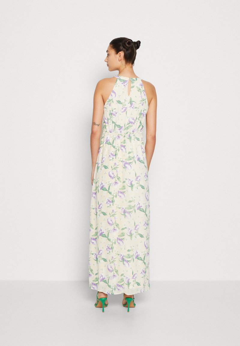 Vila VIMILINA FLOWER DRESS - Ballkleid - Birch/purple