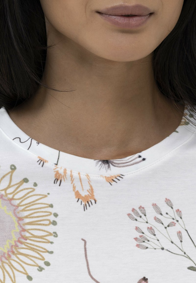 MEY Nachtwäsche Shirt - Weiss