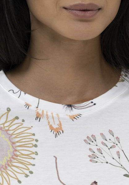 MEY Nachtwäsche Shirt - Weiss