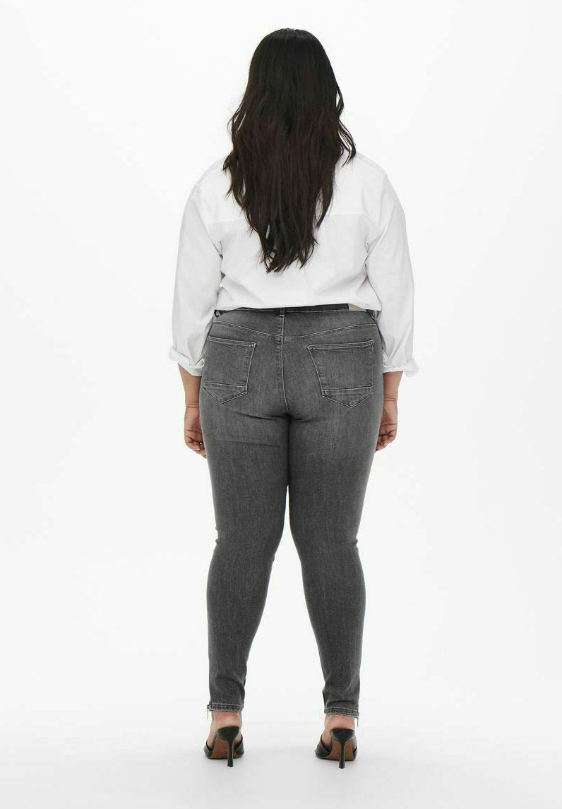 ONLY CARMAKOMA Jeans Skinny Fit - Medium Grey Denim