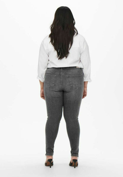 ONLY CARMAKOMA Jeans Skinny Fit - Medium Grey Denim