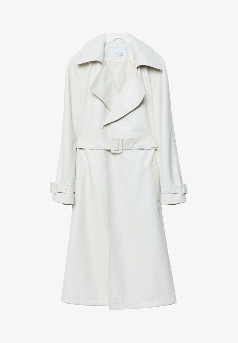Stradivarius Trenchcoat - Off White