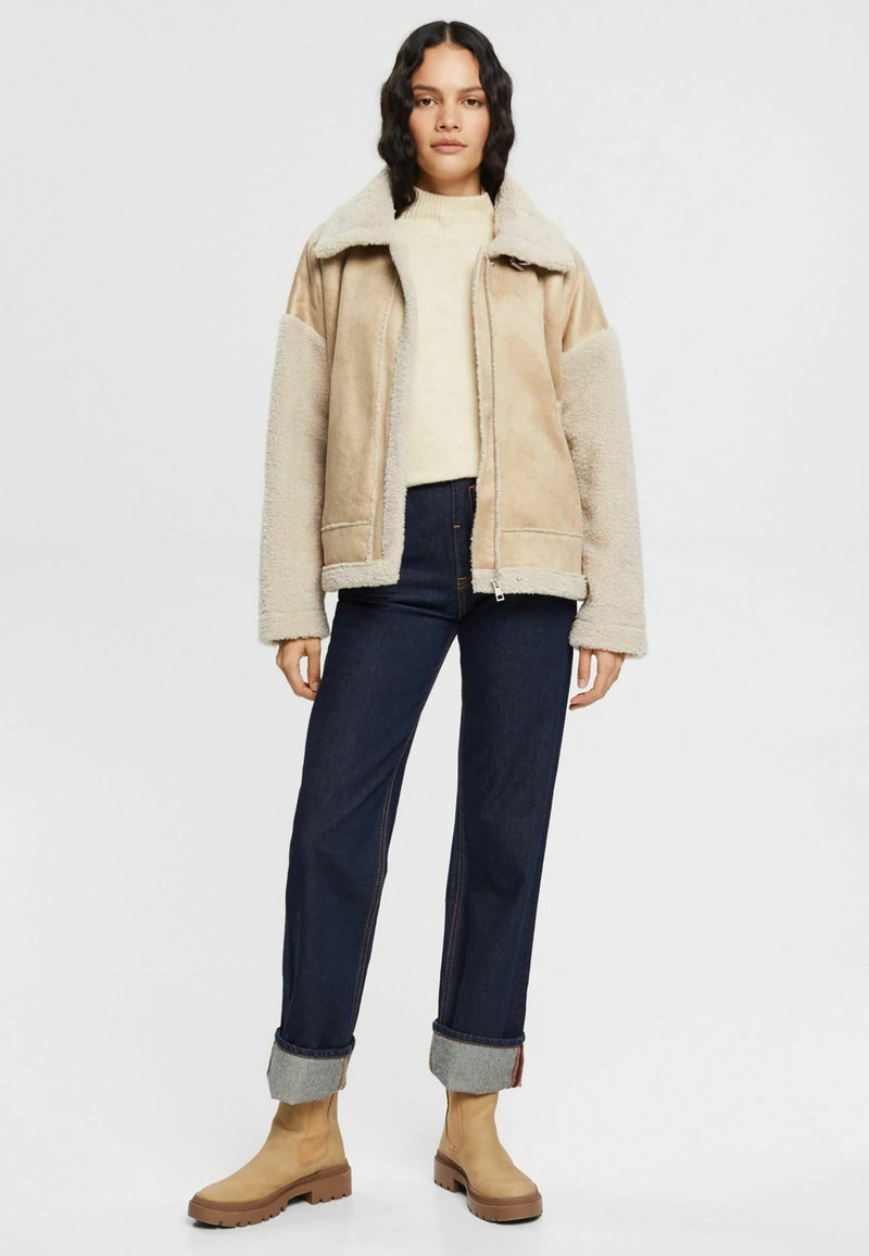 ESPRIT Winterjacke - Cream Beige