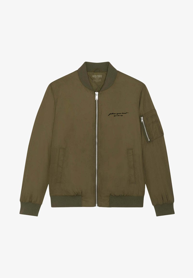  FOLLOW YOUR HEART UNISEX - Bomberjacke - Khaki