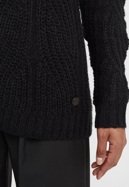 OXMO OXCHIARA - Strickpullover - Black