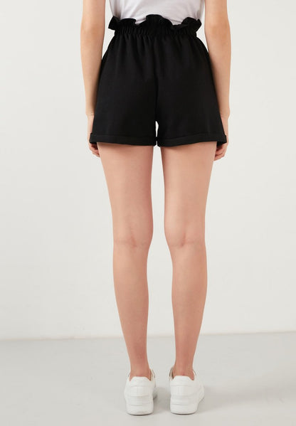 LELA SLIM FIT - Shorts - Black