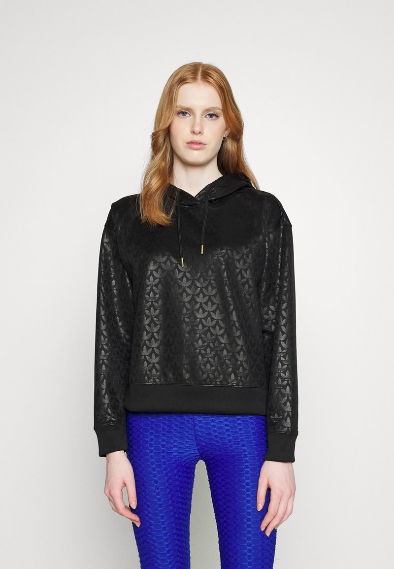 Adidas Originals HOODIE LOGO - Sweatshirt - Black