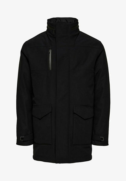 Selected Homme Parka - Black
