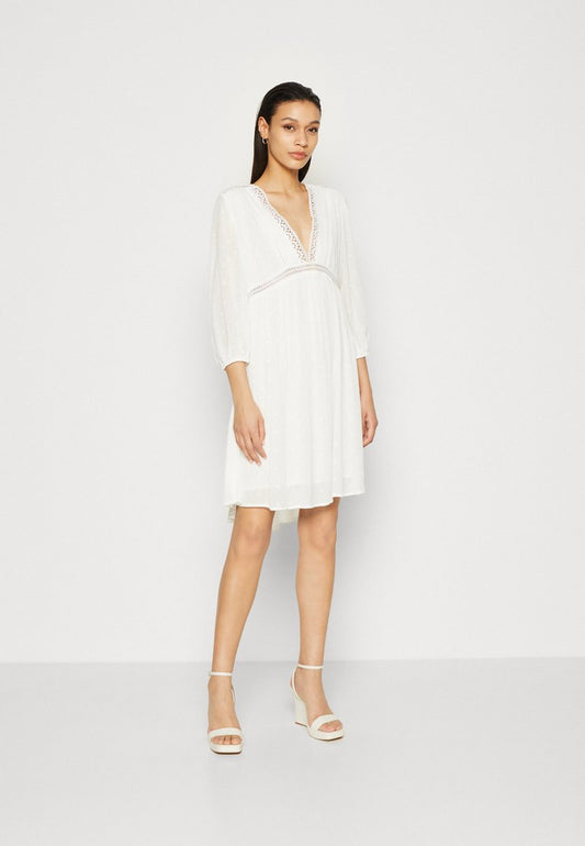 Freeman T. Porter RAFILDA DRESS - Freizeitkleid - White