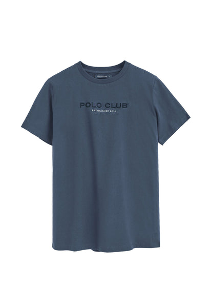 POLO CLUB SHORT SLEEVE U NECK HW25 MIN TITLE - Print T-shirt - Ecru