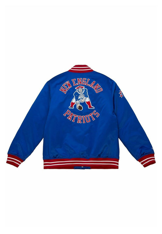 Mitchell & Ness HEAVYWEIGHT NFL NEW ENGLAND PATRIOTS - Bomberjacke - Royal