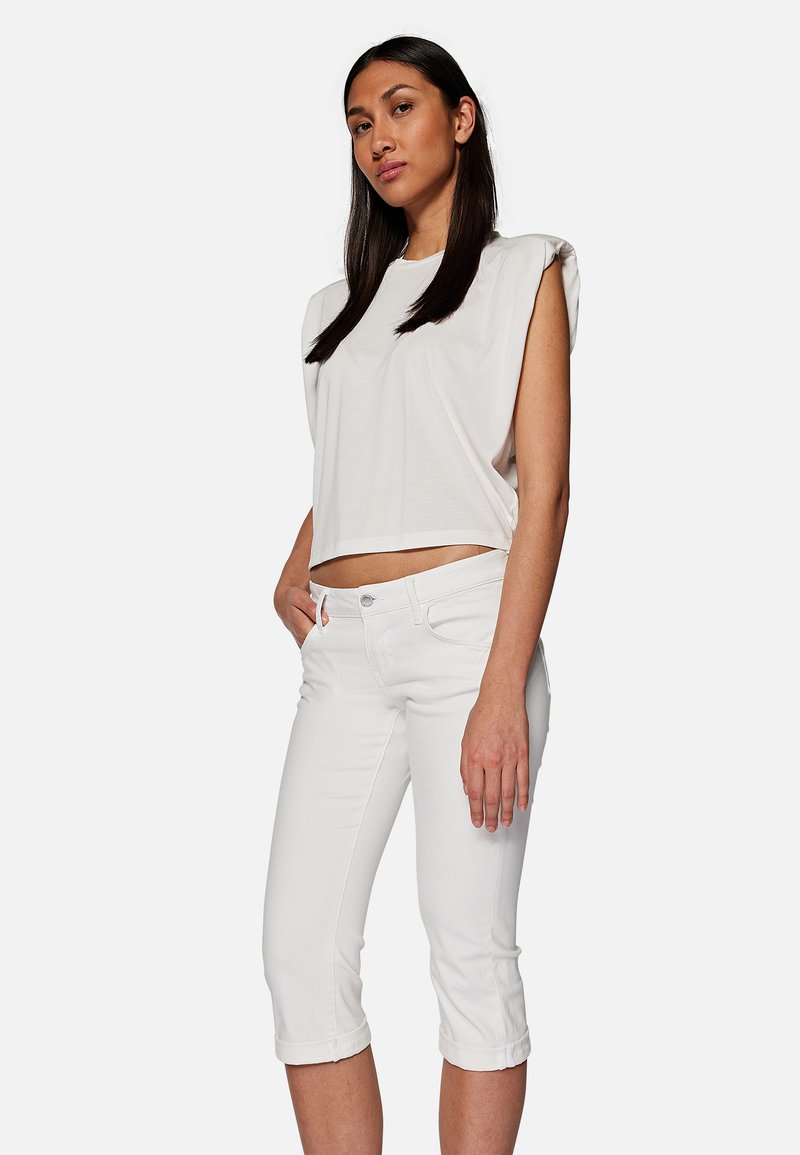 Mavi ALMA - Jeans Shorts - White Str