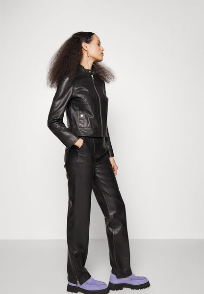 Marella ODINO - Lederjacke - Black