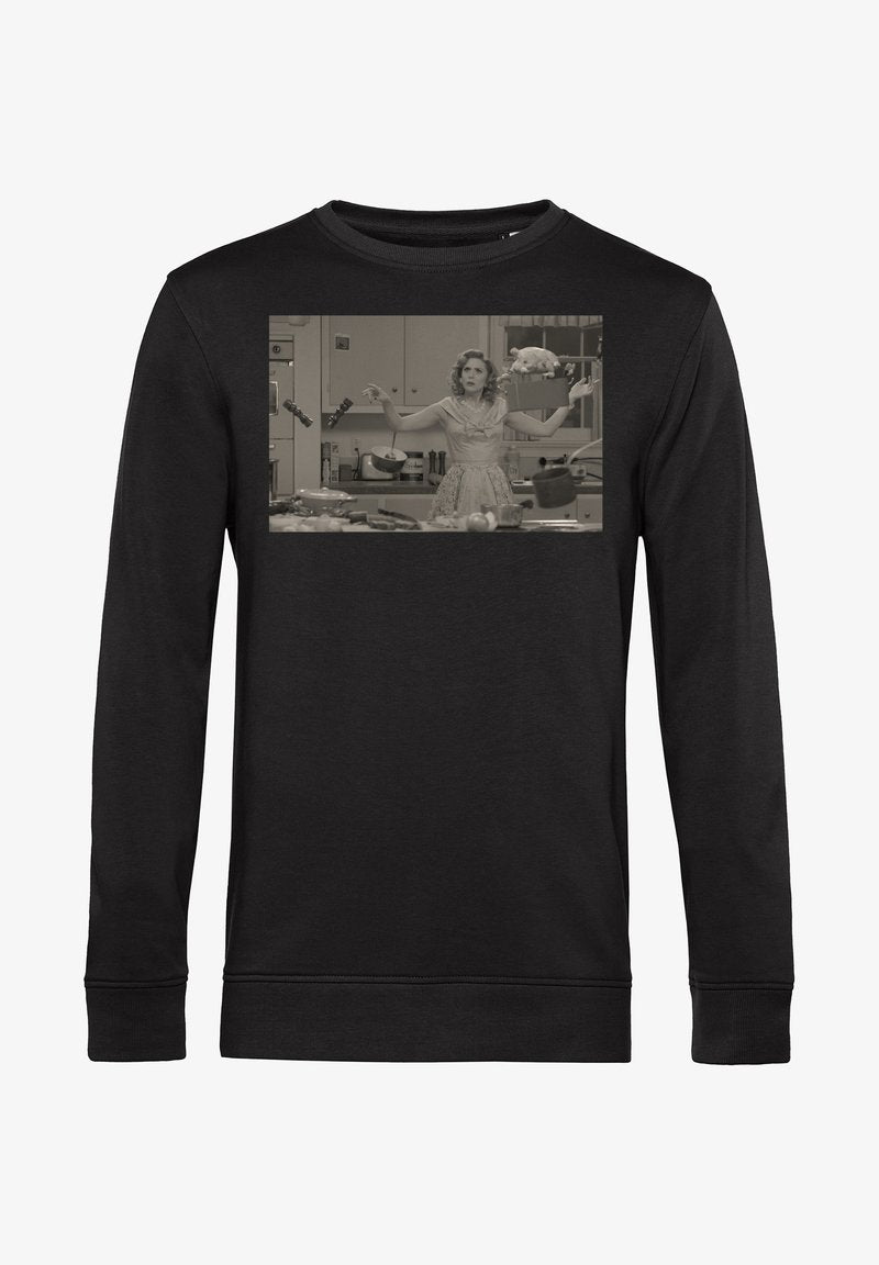 Henry Tiger WANDAVISION CHIEFS KITCHEN - Sweatshirt - Black