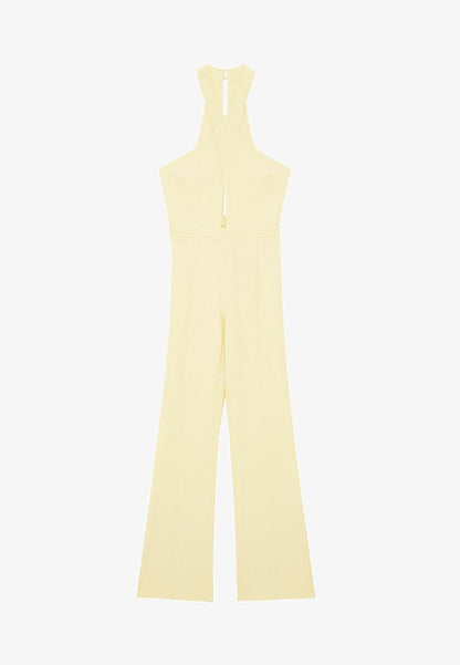 Patrizia Pepe CROSSOVER - Jumpsuit - Clarity Yellow