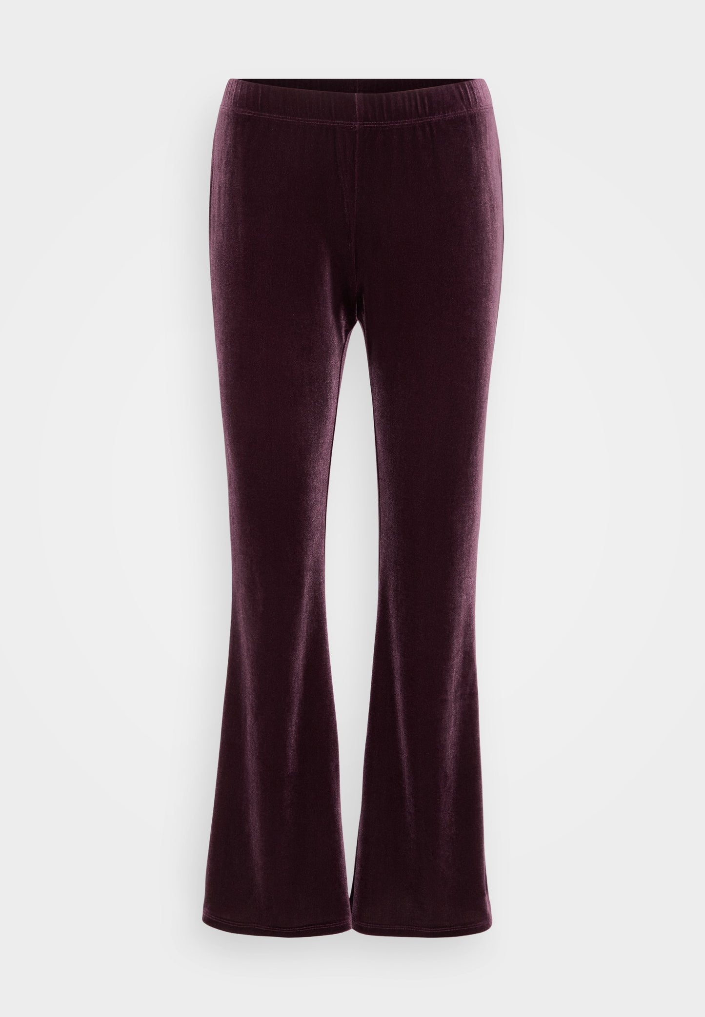 ONLY Petite ONLSMOOTH FLARED - Trousers - Winetasting