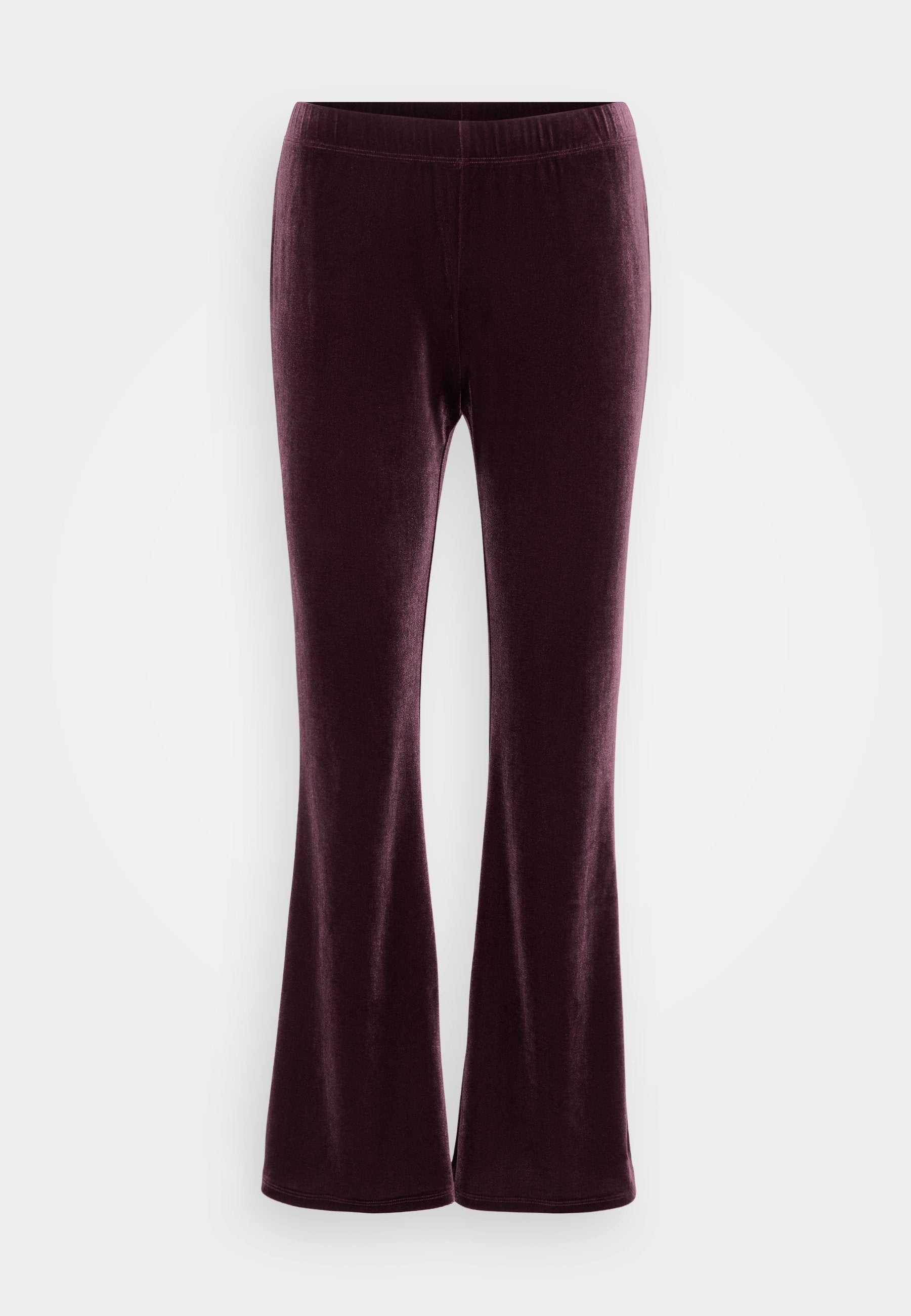 ONLY Petite ONLSMOOTH FLARED - Trousers - Winetasting