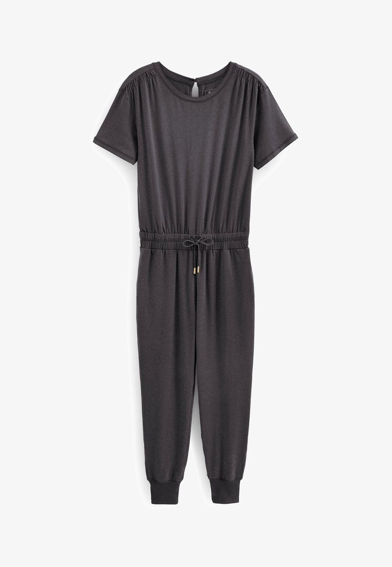 Next ACTIVE SHORT SLEEVE PETITE - Jumpsuit - Charcoal Grey