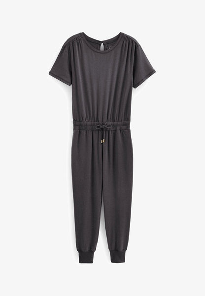 Next ACTIVE SHORT SLEEVE PETITE - Jumpsuit - Charcoal Grey