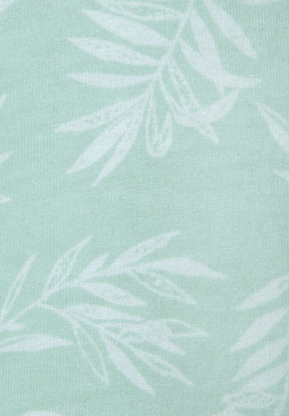 S.Oliver Shorts - Mint Gemustert