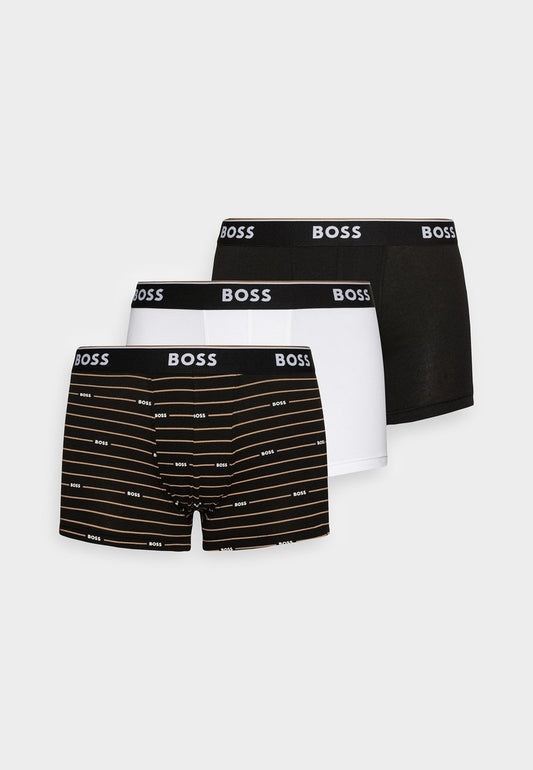Boss TRUNK POWER DESIGN 3 PACK - Panties - Medium Beige