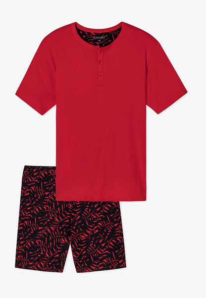 Schiesser SET FASHION - Pyjama - Rot