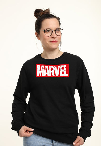 Henry Tiger MARVEL SKYLINE - Sweatshirt - Black