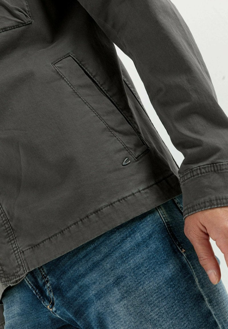 Camel Active INDOOR REGULAR FIT - Leichte Jacke - Shadow Grey