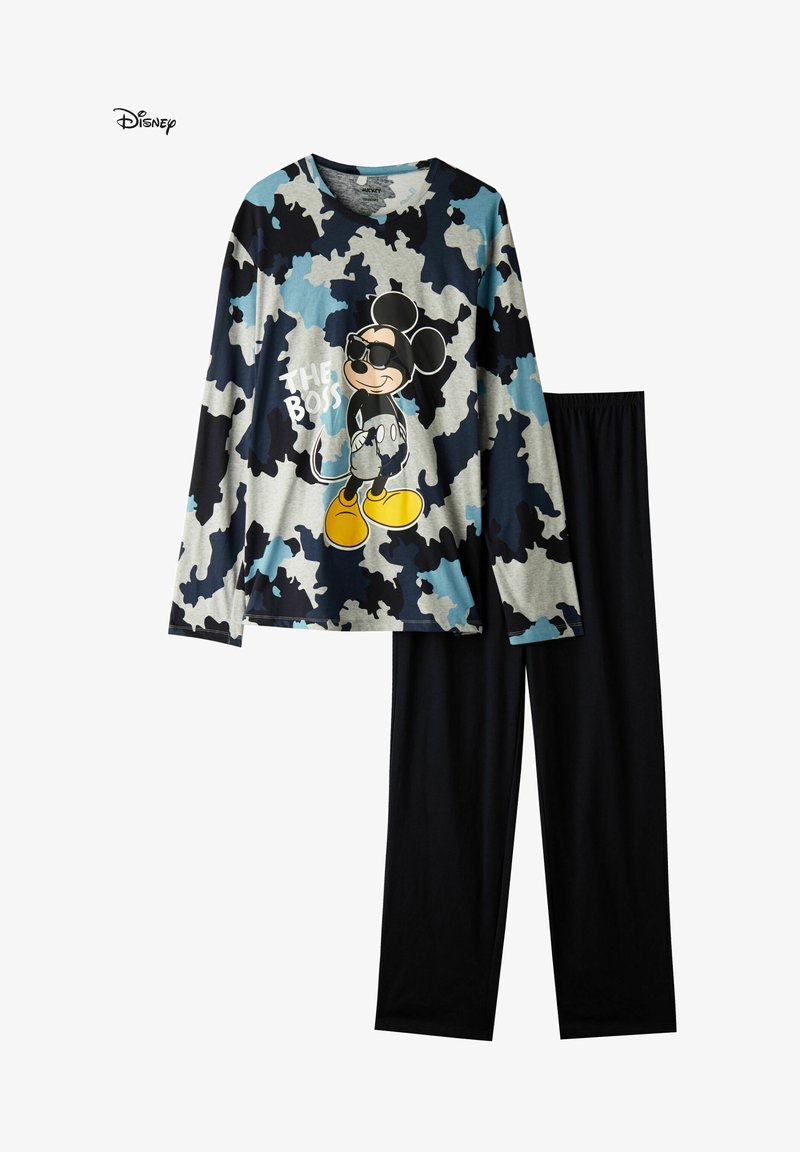  DISNEY | MICKEY MOUSE - Nachtwäsche Set - Schwarz Camo Mickey Mouse Print