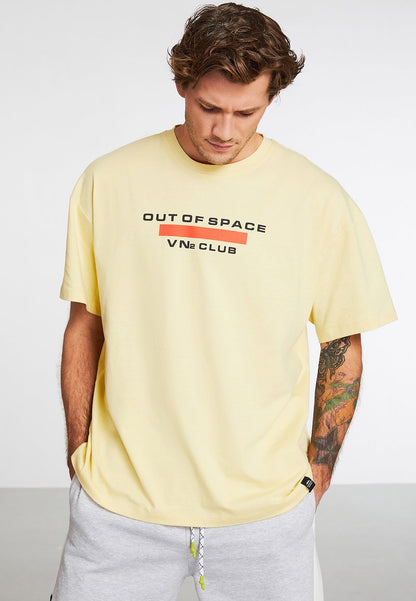  EXPLORE - T-Shirt Print - Yellow