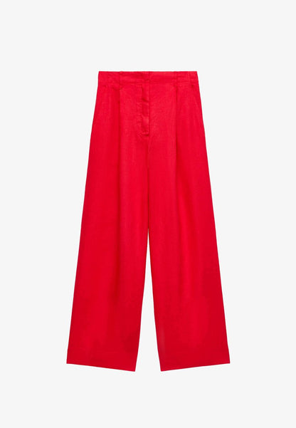Oysho Stoffhose - Red