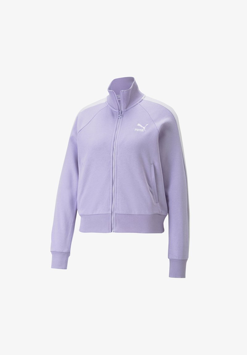 Puma ICONIC T7 - Trainingsjacke - Vivid Violet