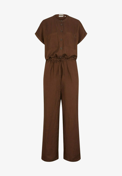 Tom Tailor Jumpsuit - Chocolate Brown