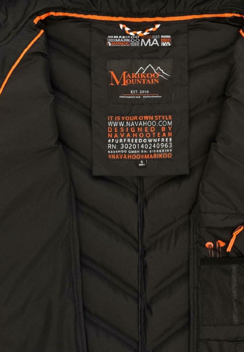 Marikoo MOUNT HARUNA - Übergangsjacke - Black