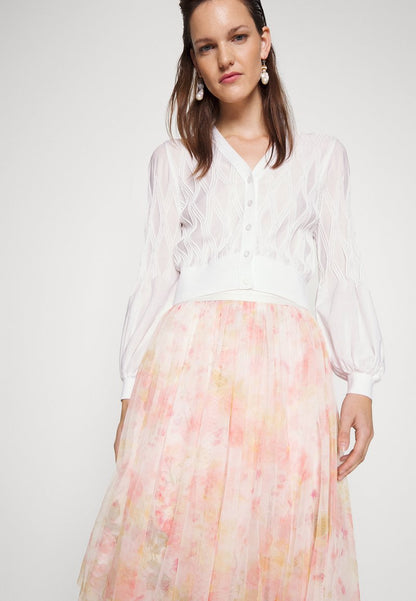 Needle & Thread EXCLUSIVE ROSE BLUEBELL MIDI SKIRT - A-Linien-Rock - Moonshine