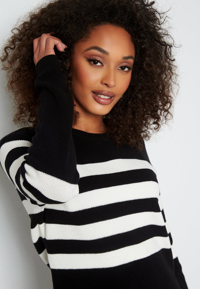  LONE - Strickpullover - Black