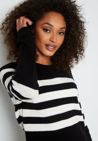  LONE - Strickpullover - Black