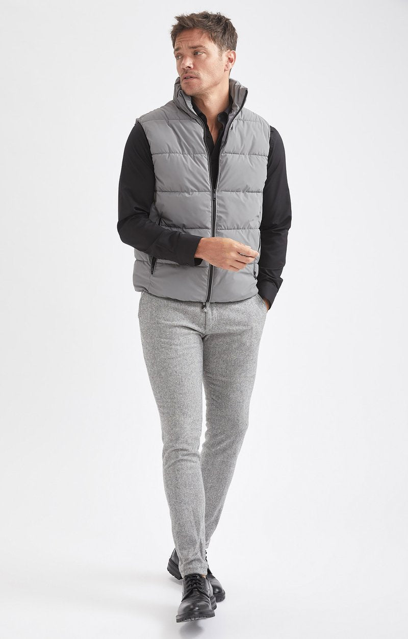 DeFacto SLIM FIT - Weste - Grey